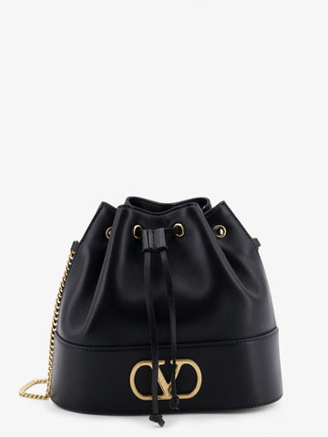 Valentino Garavani Valentino Garavani - VLogo Signature Leather Bucket Bag