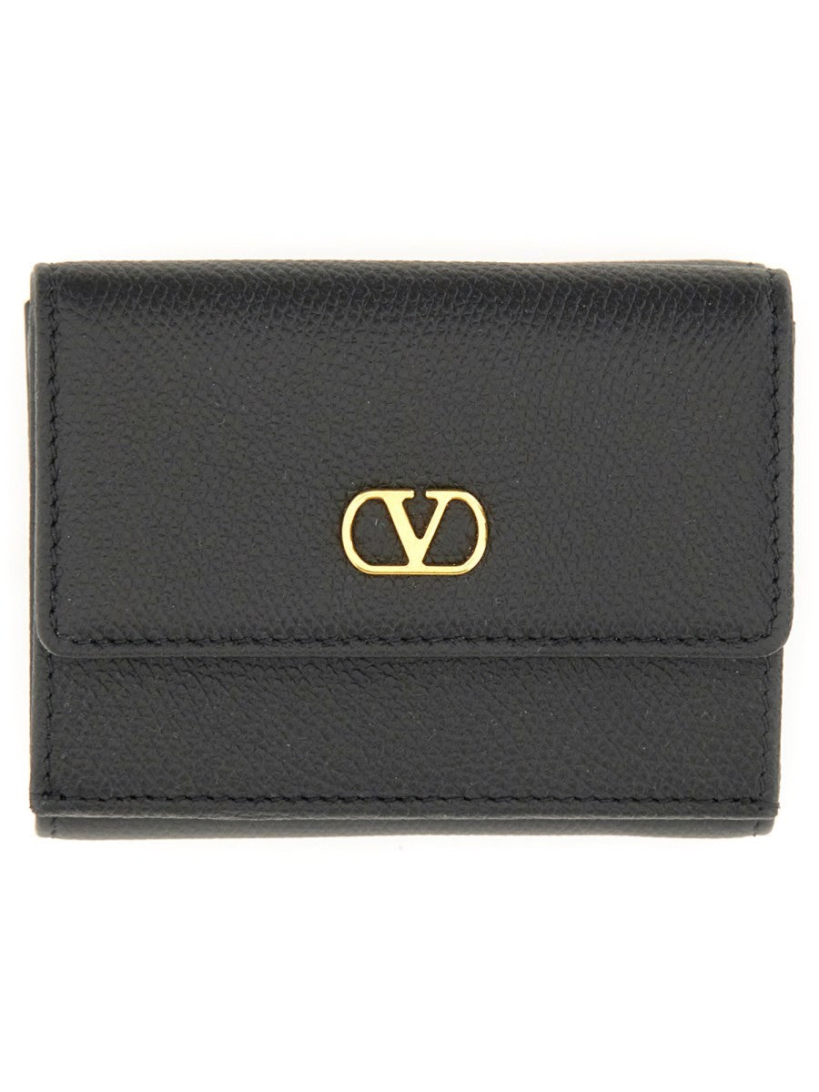 "VLOGO SIGNATURE" TRIFOLD WALLET