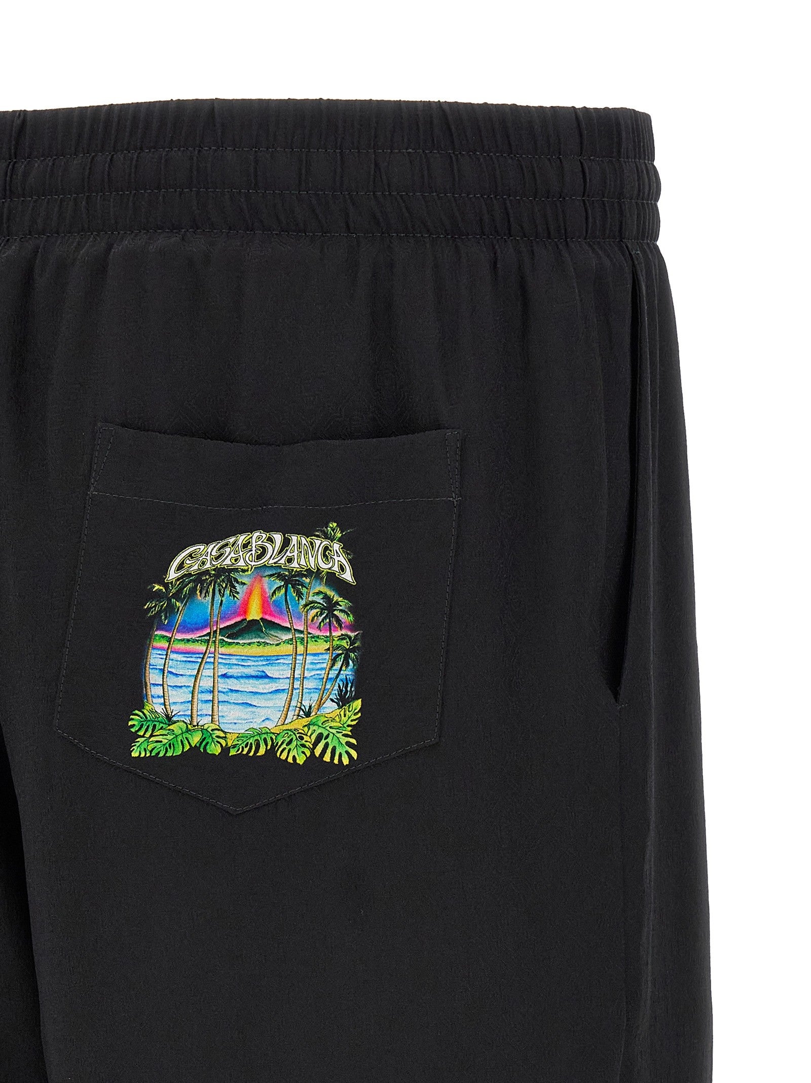 CASABLANCA - 'Volcano' bermuda shorts