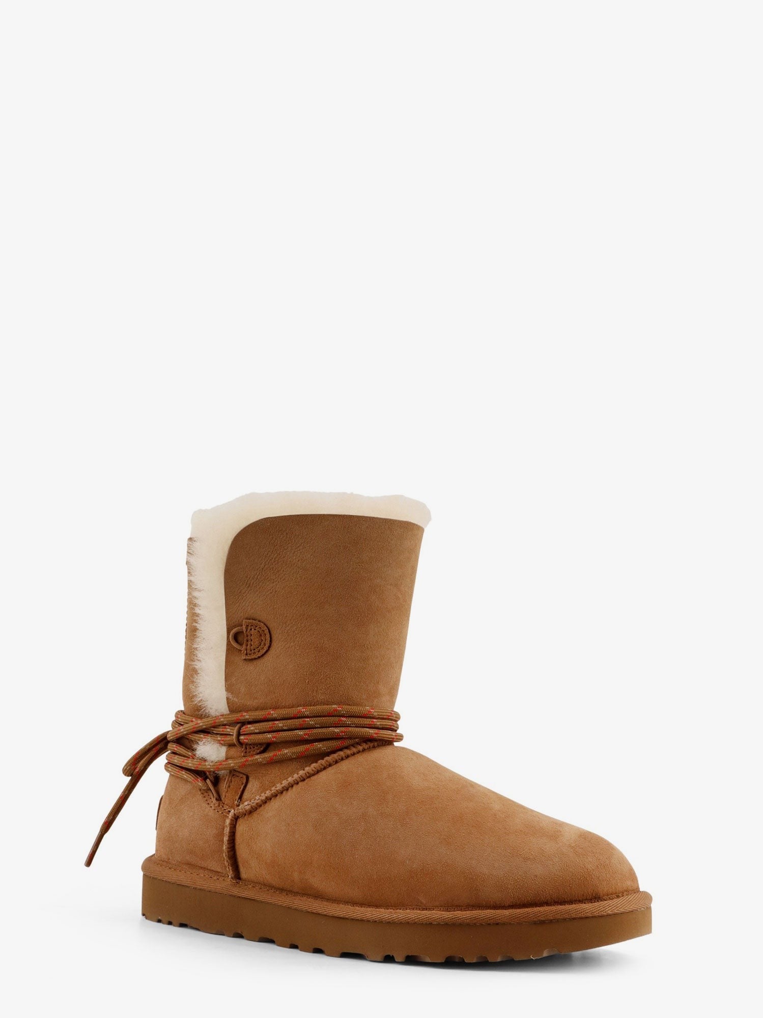 W Bailey Tie suede ankle boots