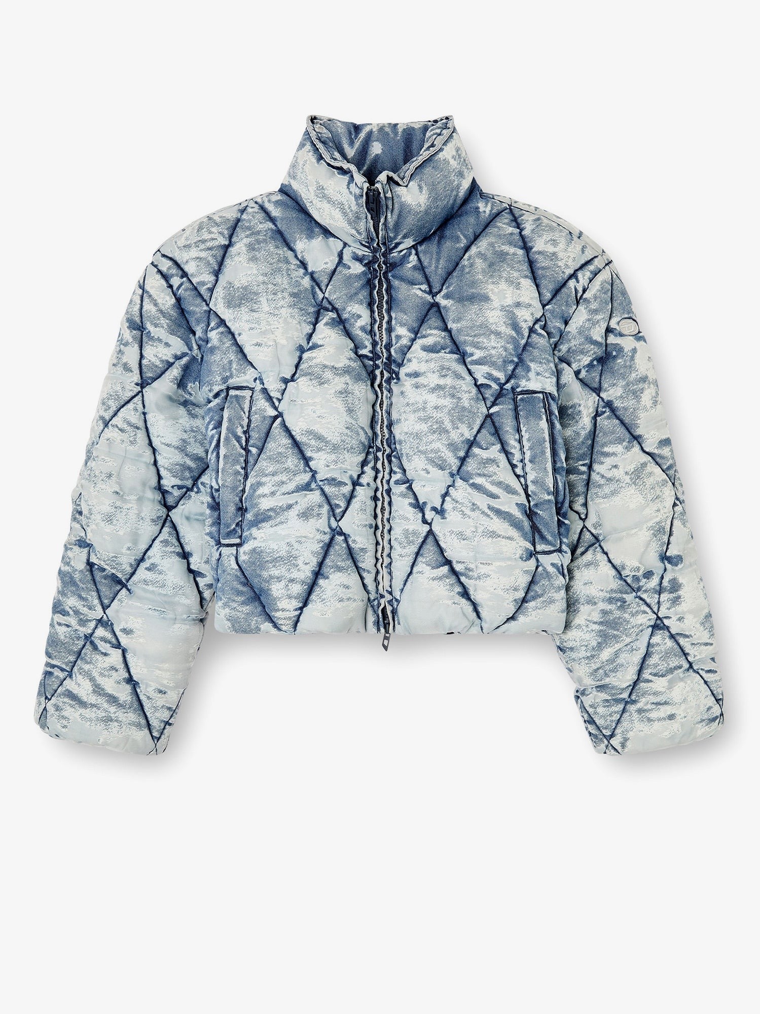 W-Histel denim down jacket