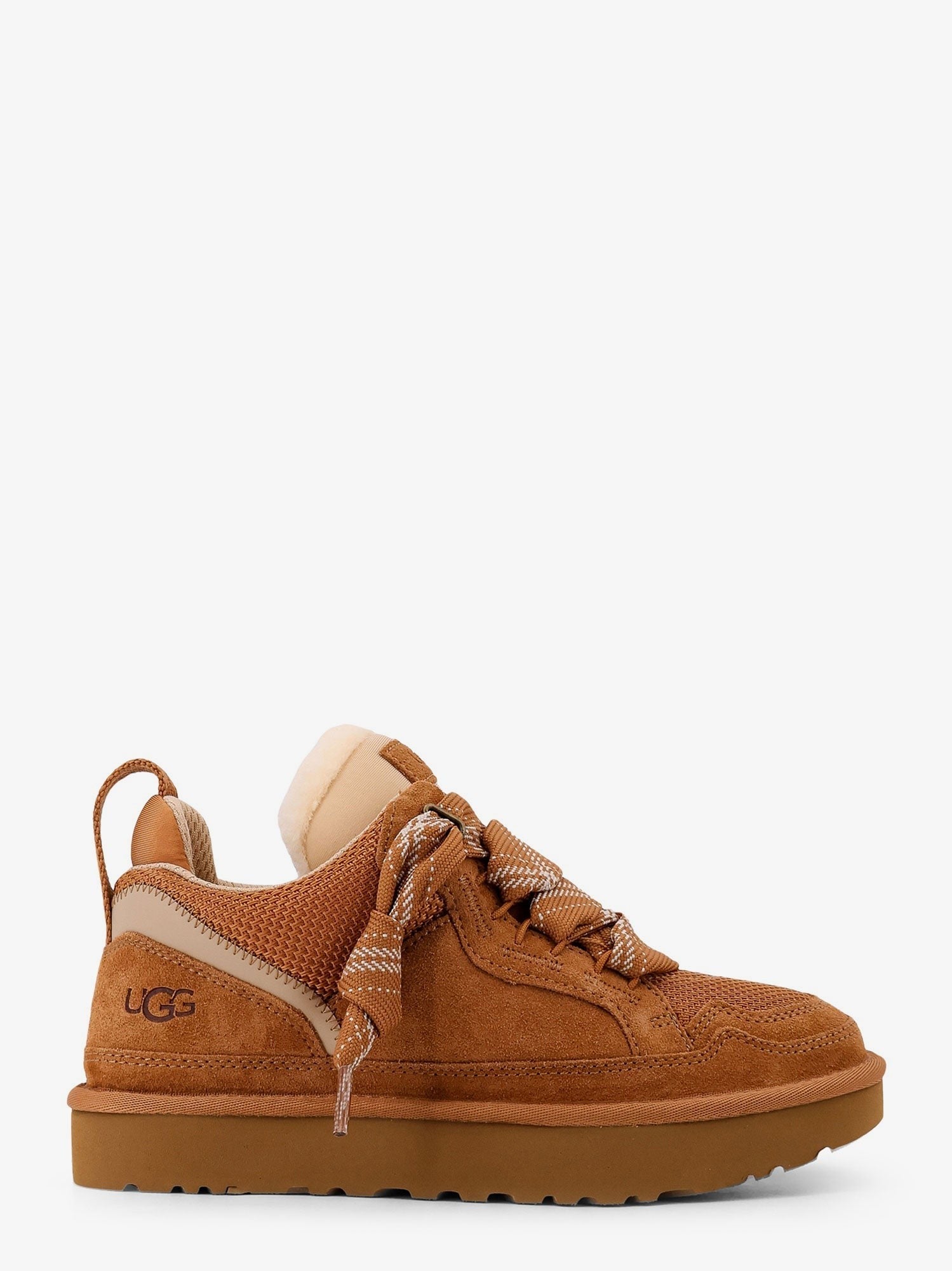 W Lowmel suede and nylon sneakers