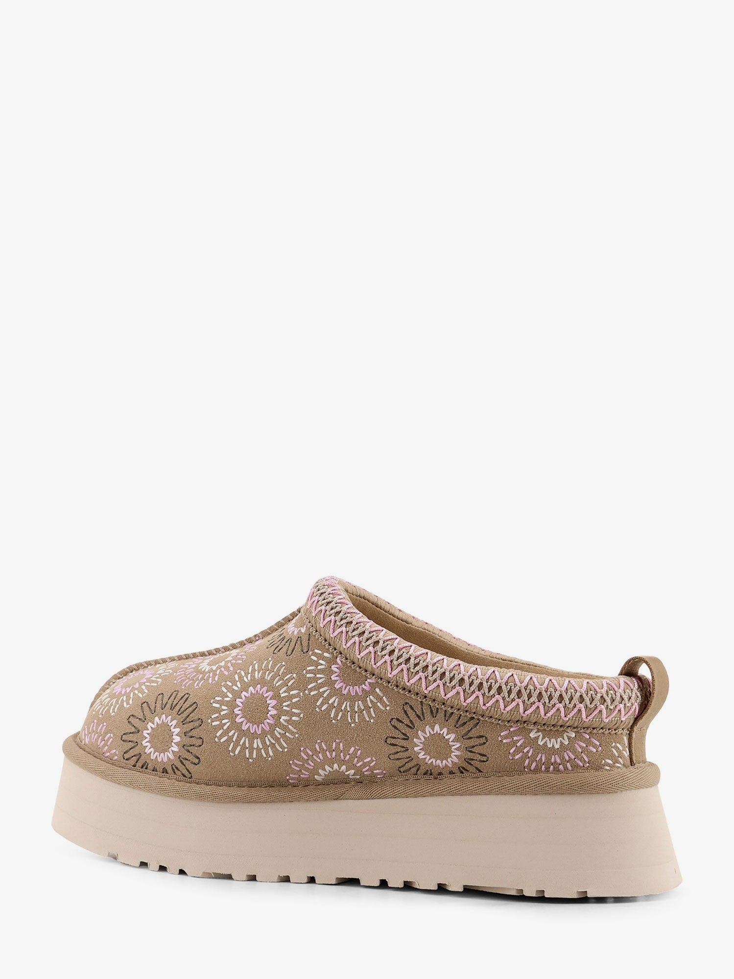 Ugg Ugg - W Tazz suede sandals with multicolor embroidery