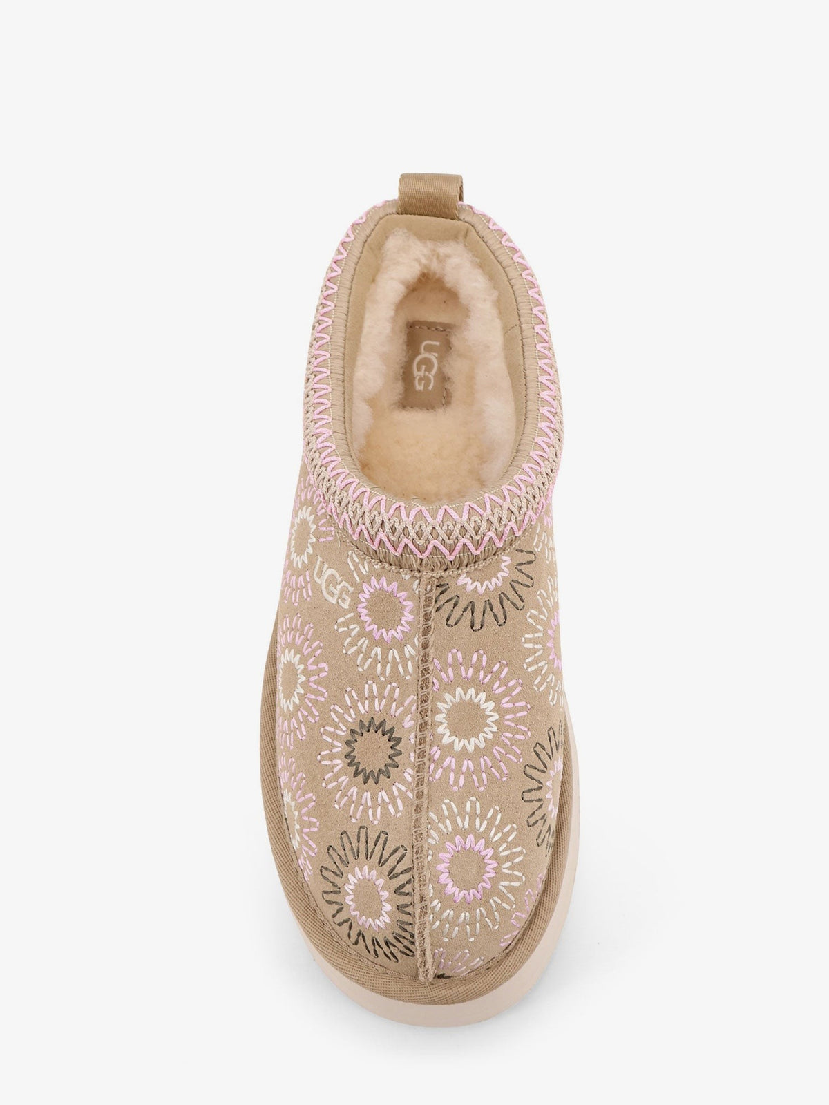 Ugg - W Tazz suede sandals with multicolor embroidery w-tazz-suede-sandals-with-multicolor-embroidery_67490f1a-8779-41ca-89ec-3310595a53eb