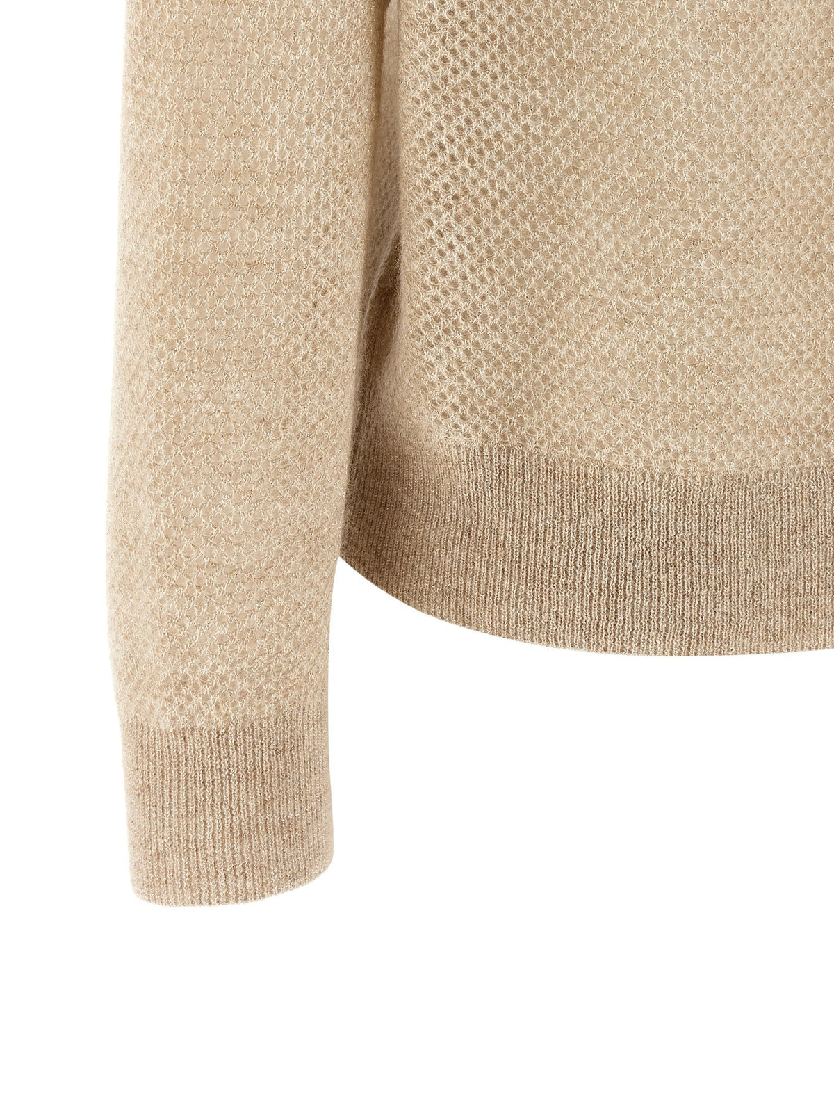 Brunello Cucinelli - Waffle processing polo shirt