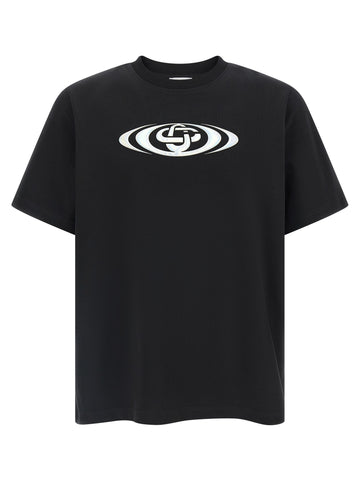 CASABLANCA - 'Warped Logo' T-shirt