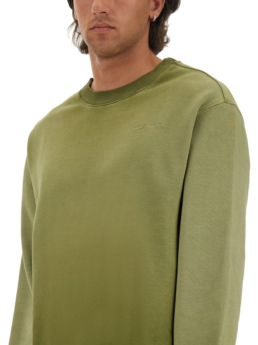 WASHED OUT JERSEY SWEATSHIRT