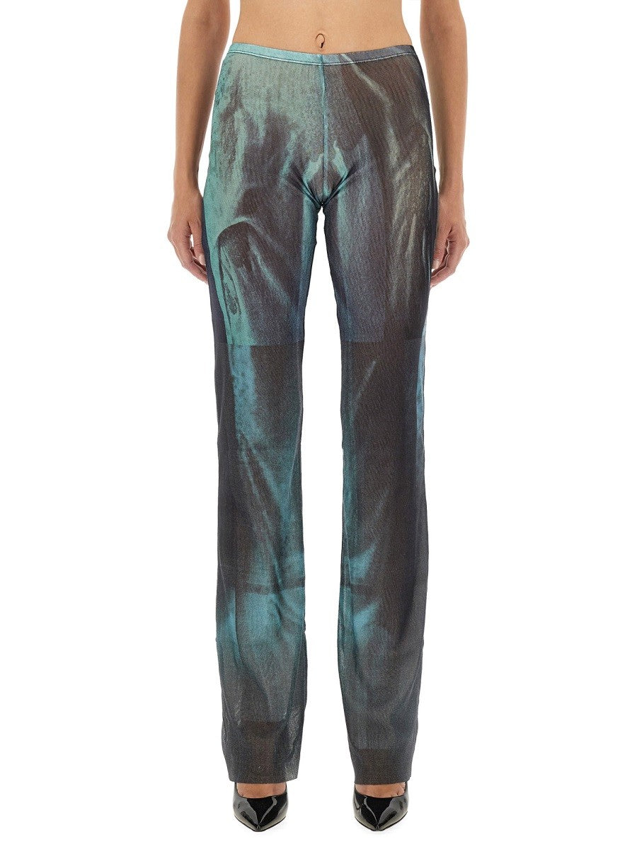 "WATER" MESH PANTS