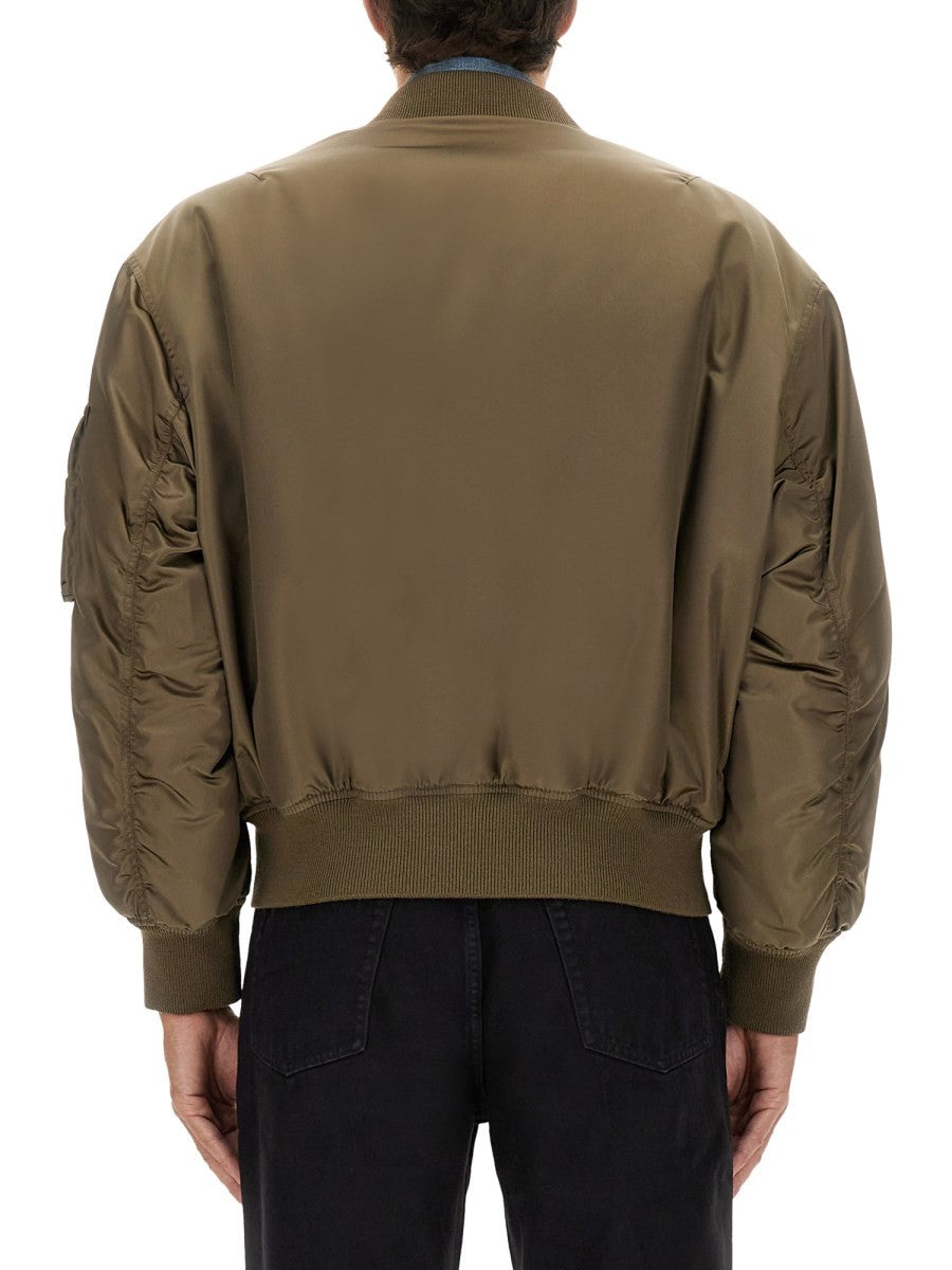 Saint Laurent Saint Laurent - WATER-REPELLENT BOMBER JACKET
