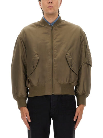 Saint Laurent Saint Laurent - WATER-REPELLENT BOMBER JACKET