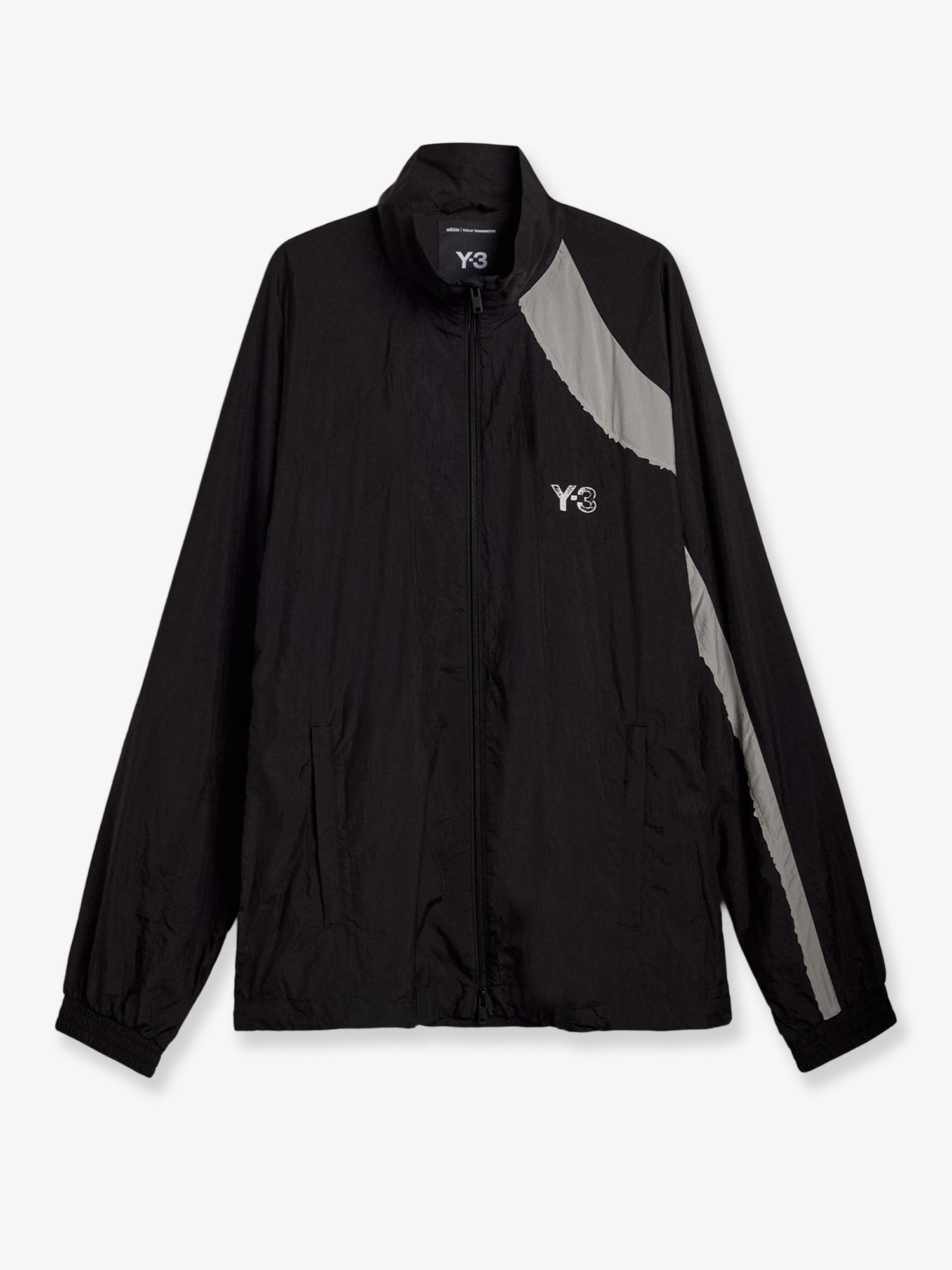 ADIDAS Y-3 - Water-repellent nylon jacket with front logo