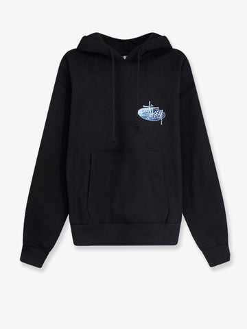 STUSSY STUSSY - Wave Oval hooded sweatshirt