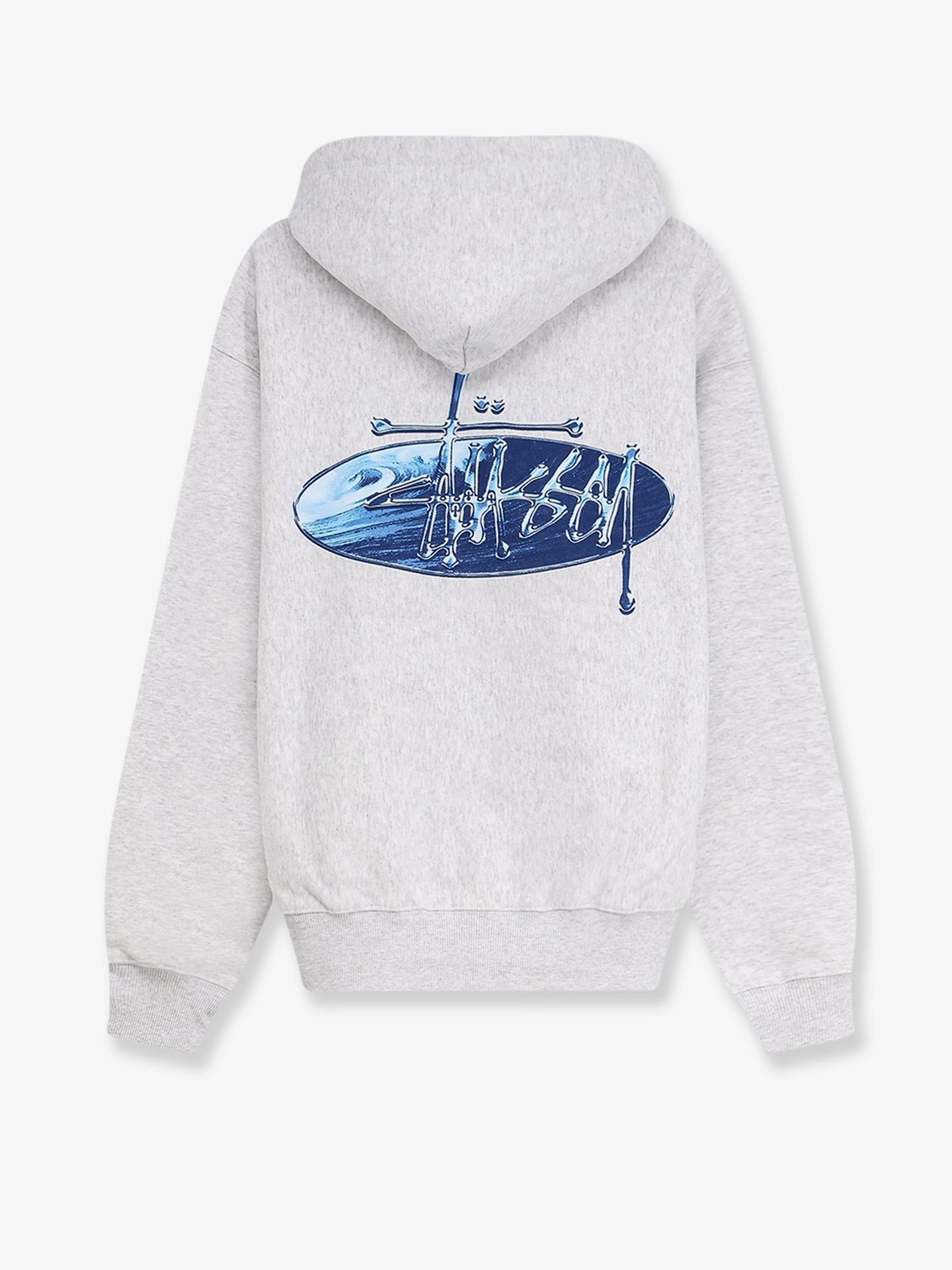 STUSSY STUSSY - Wave Oval hooded sweatshirt