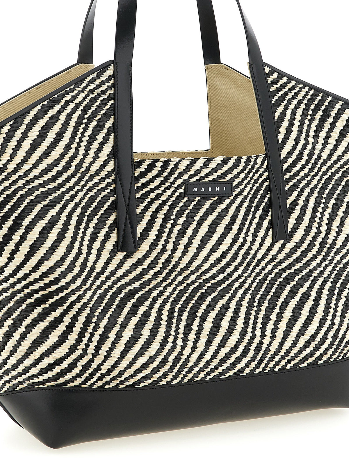Marni - 'Waves' shopping bag