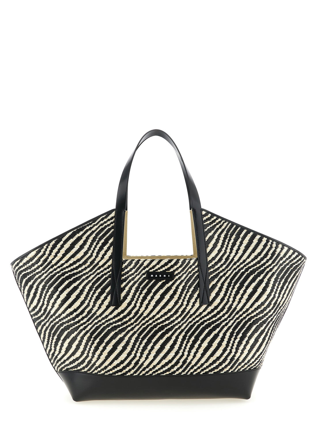 Marni - 'Waves' shopping bag Black U