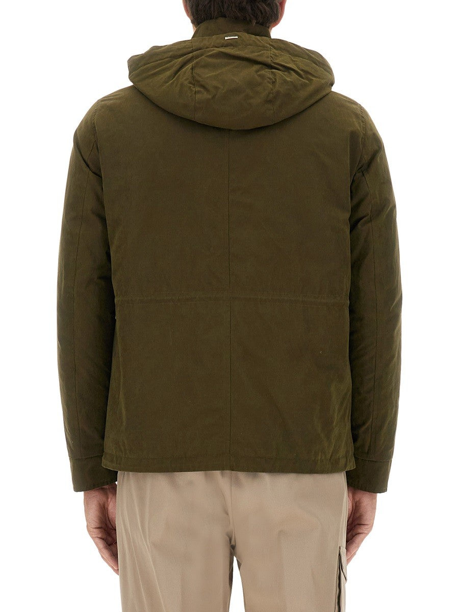 Herno Herno - WAXED COTTON SHORT PARKA