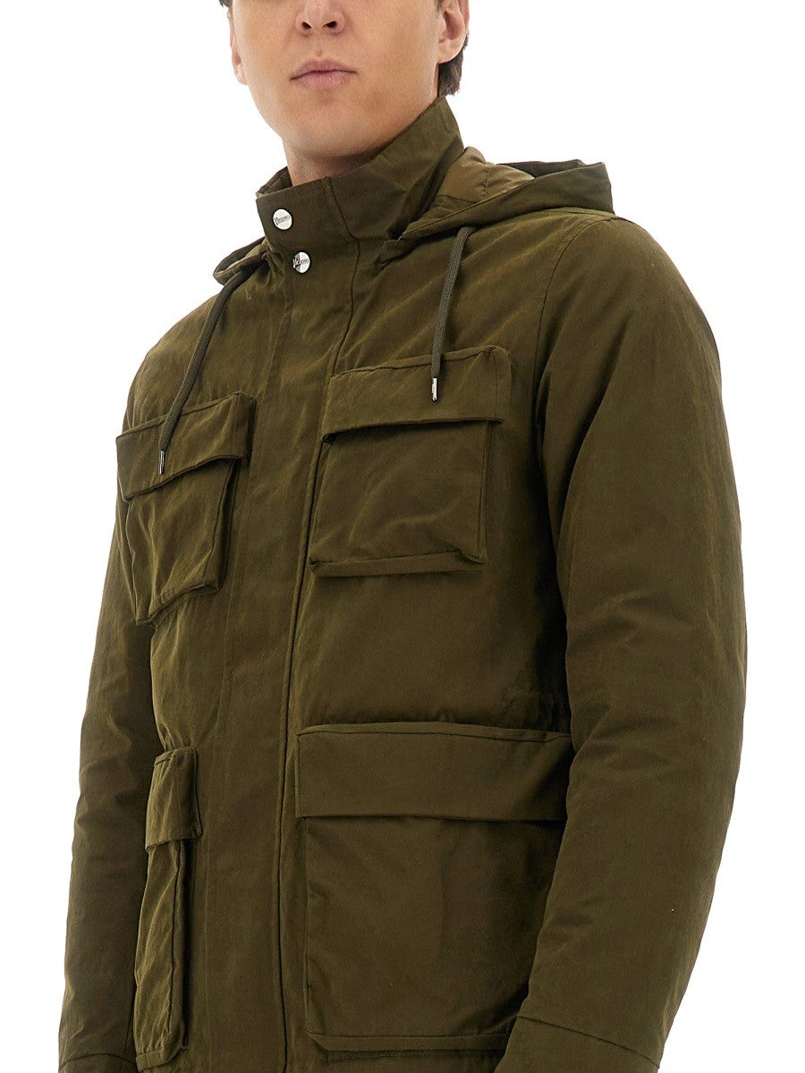 Herno Herno - WAXED COTTON SHORT PARKA