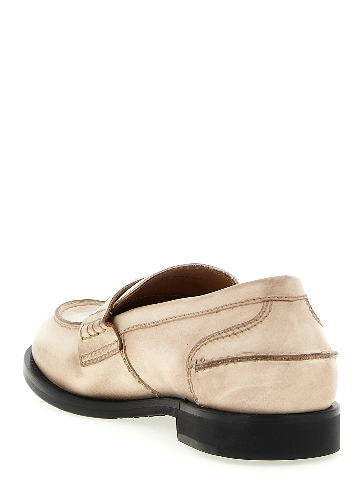 Miu Miu - Waxed leather loafers