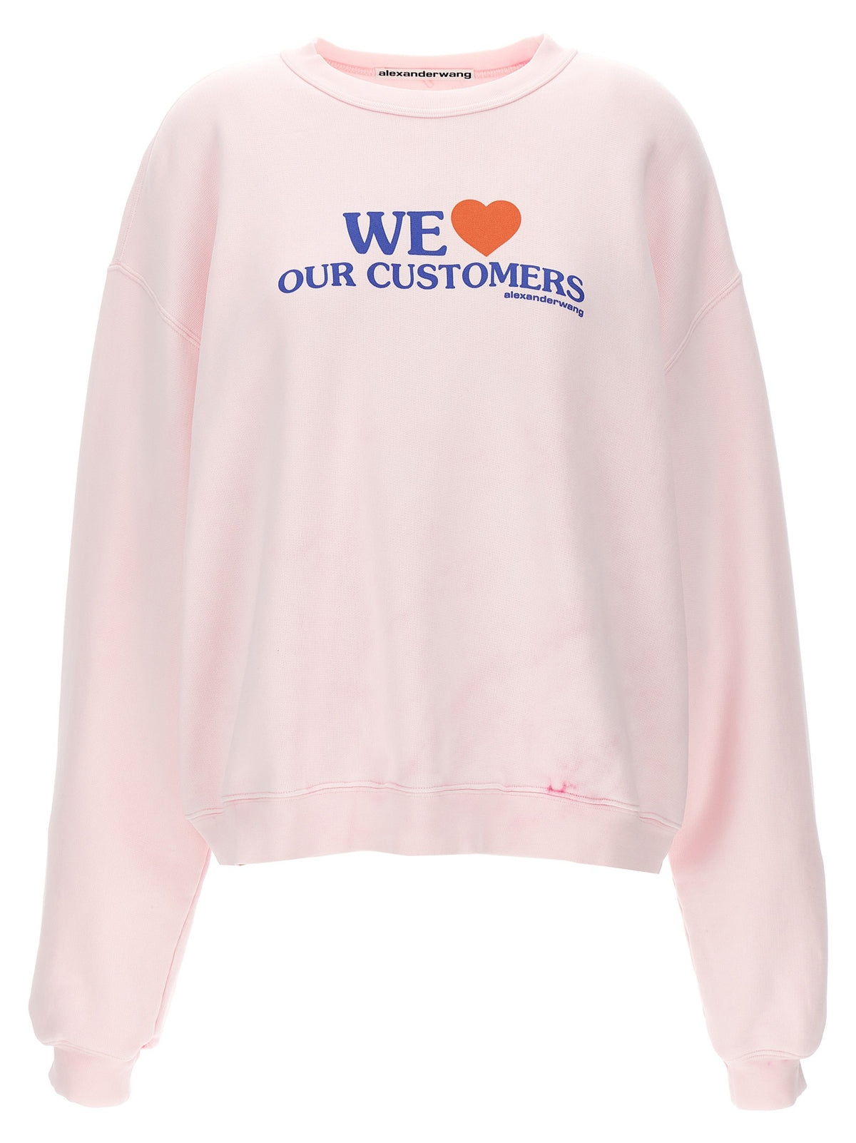 Alexander Wang - 'We Love Our Customers' sweatshirt