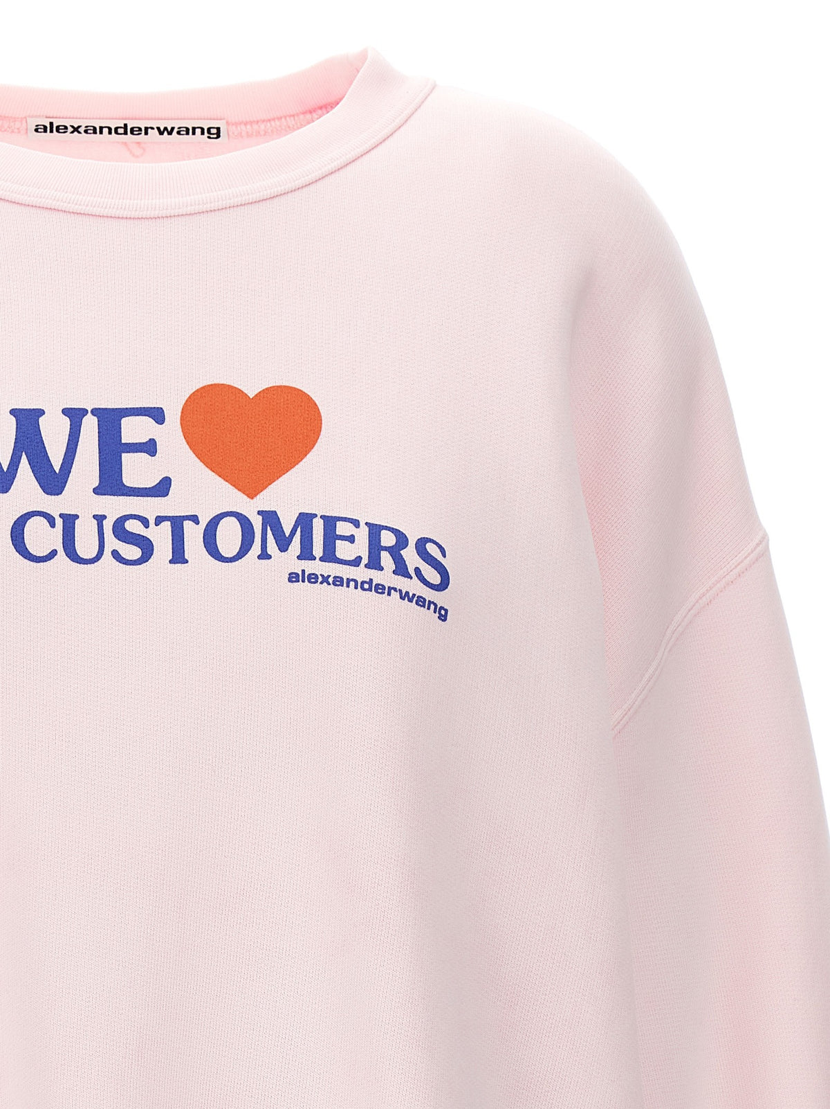 Alexander Wang - 'We Love Our Customers' sweatshirt