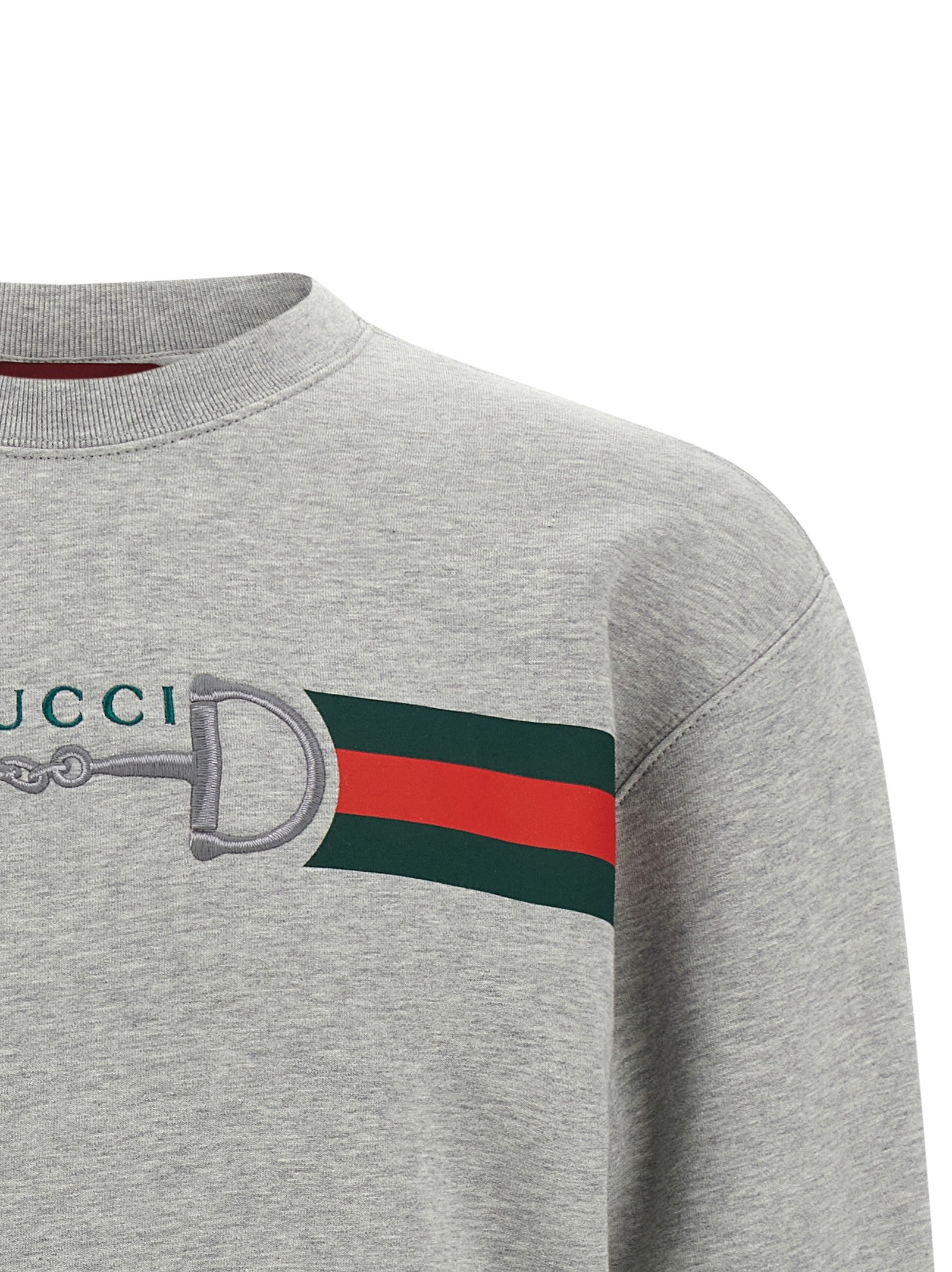 Gucci - Web Ribbon and Horsebit Sweatshirt web-ribbon-and-horsebit-sweatshirt