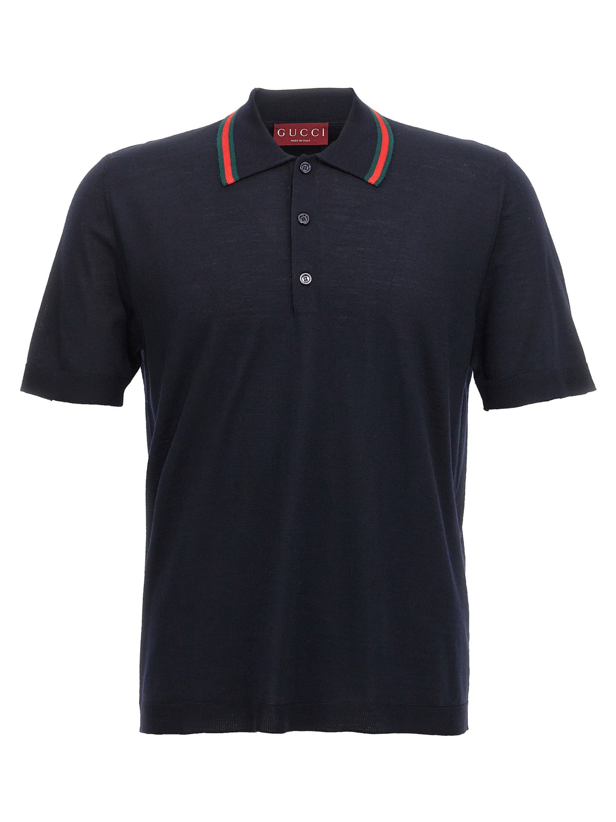Gucci - Web Ribbon Polo Shirt web-ribbon-polo-shirt