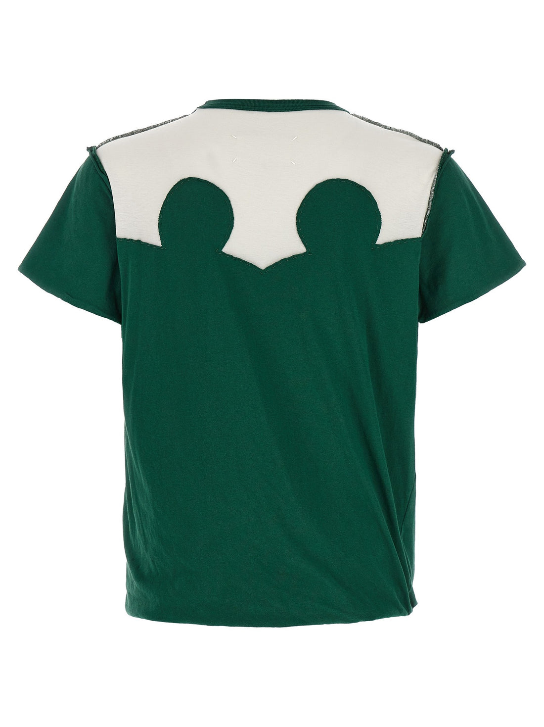 Maison Margiela - 'Western patchwork' T-shirt GREEN L