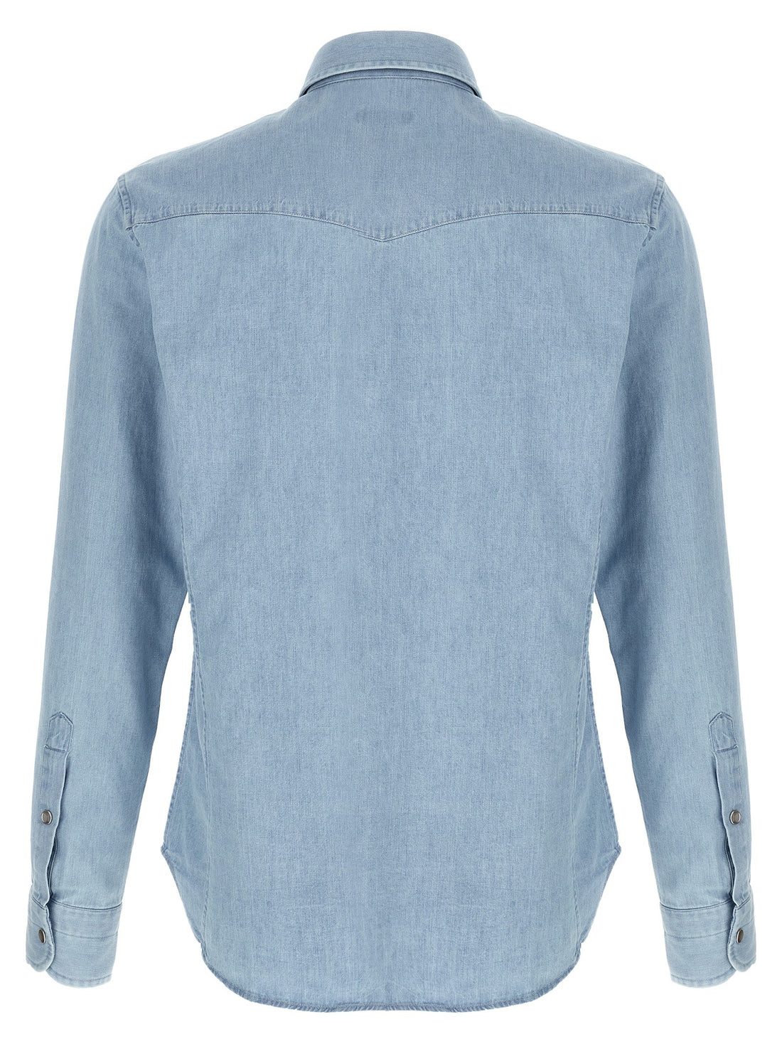 TOM FORD - 'Western' shirt Light Blue