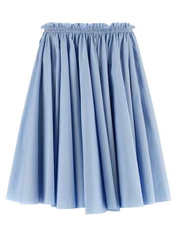 AMI PARIS - Wheel skirt Light Blue 36 FR
