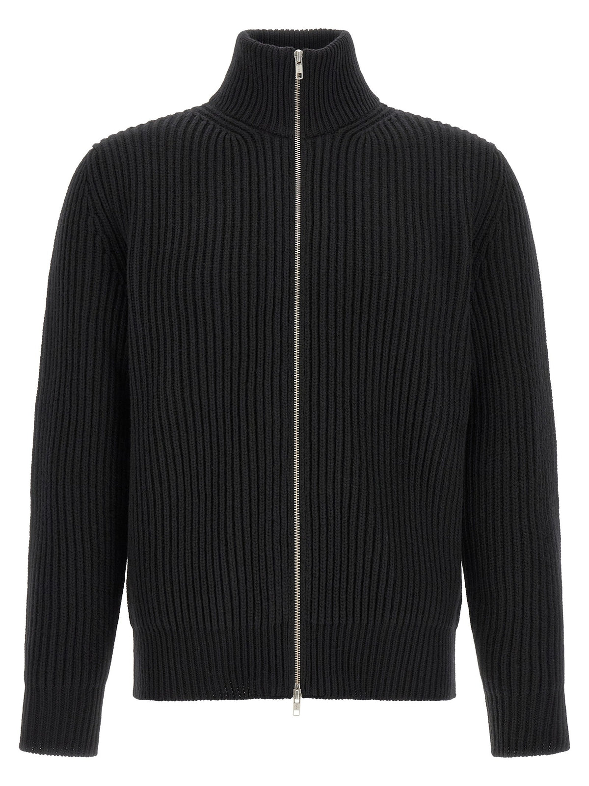 MM6 MAISON MARGIELA - Ribbed wool blend cardigan