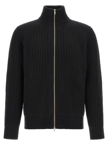 MM6 MAISON MARGIELA - Ribbed wool blend cardigan