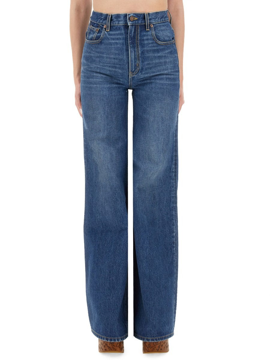 CHLOÉ CHLOÉ - WIDE LEG JEANS