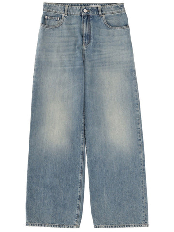 Alexander Mcqueen Alexander McQueen Wide Leg Jeans – Denim