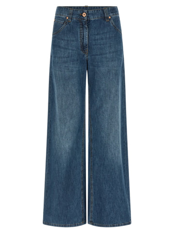 Brunello Cucinelli - Wide leg jeans