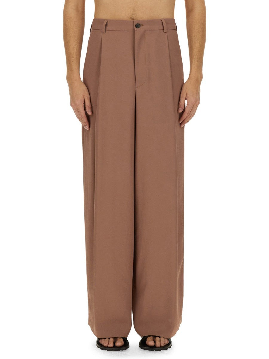 Dries Van Noten - WIDE PANTS Pink 46