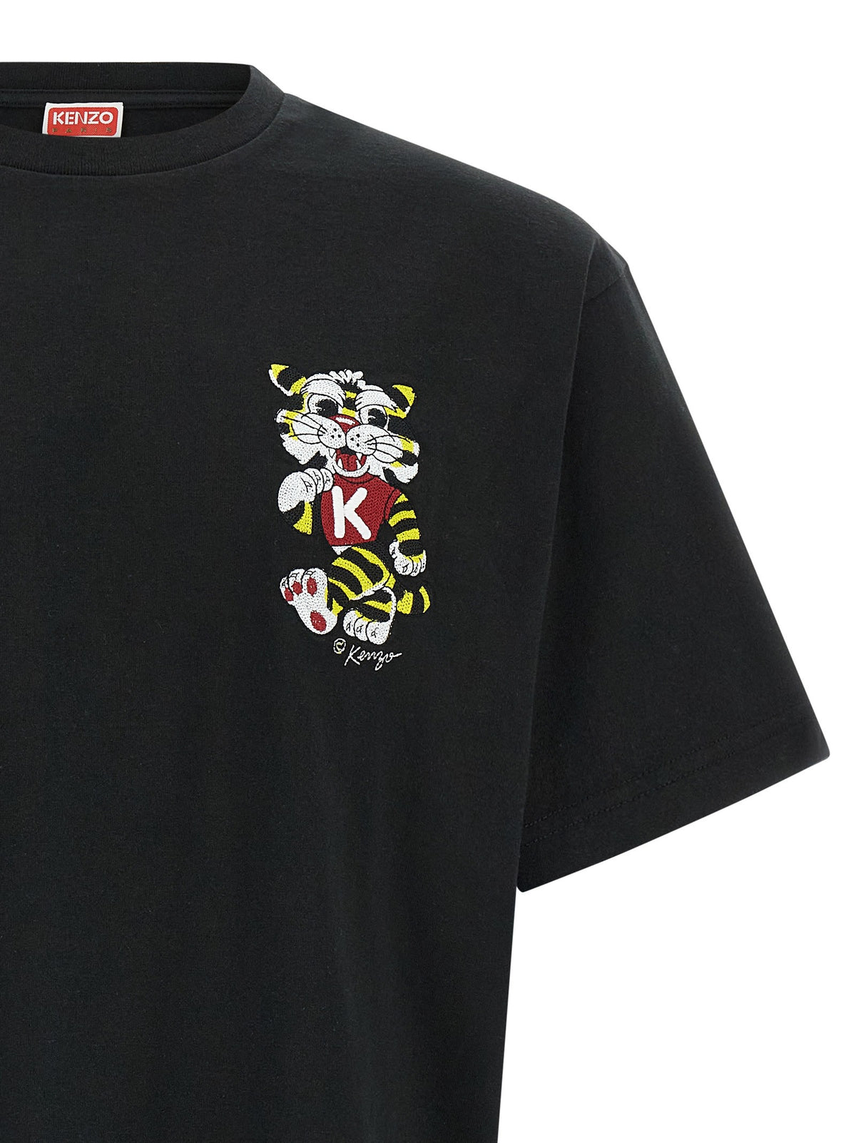 Kenzo - 'Wild Tiger embroidered' T-shirt