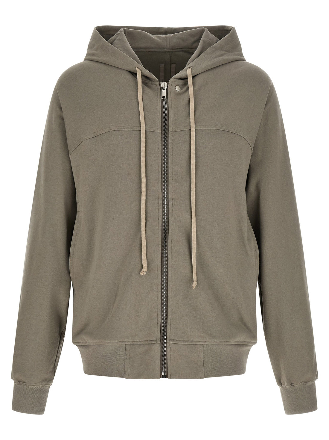 RICK OWENS - 'Windbreaker' hoodie gray