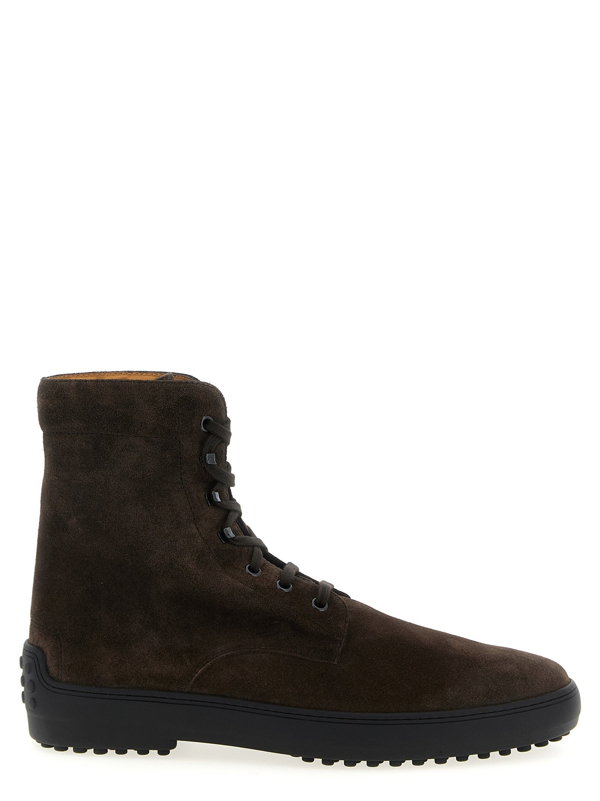 TOD'S - 'Winter' ankle boots Brown 9.5