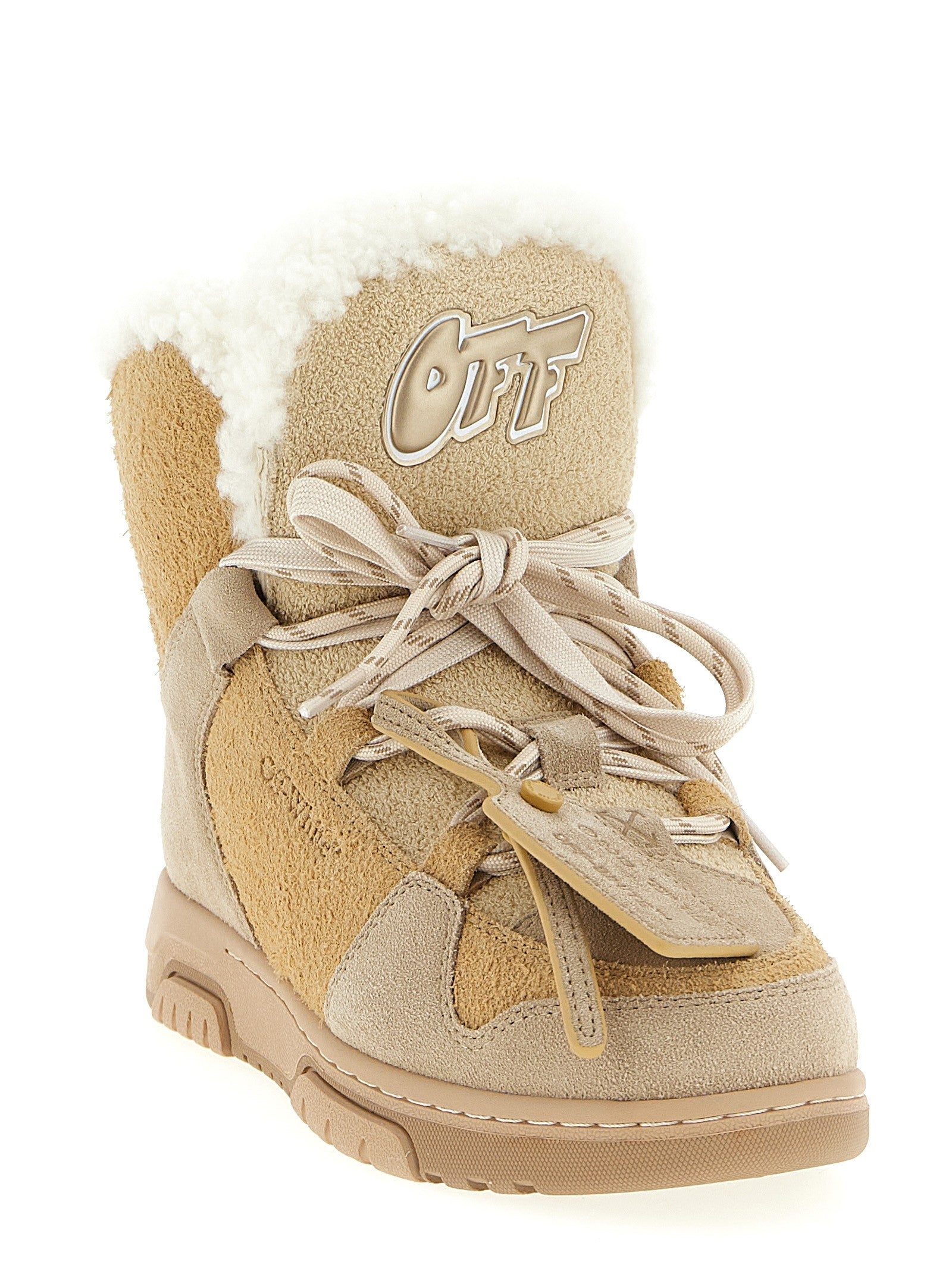 Off White - 'Winter' ankle boots