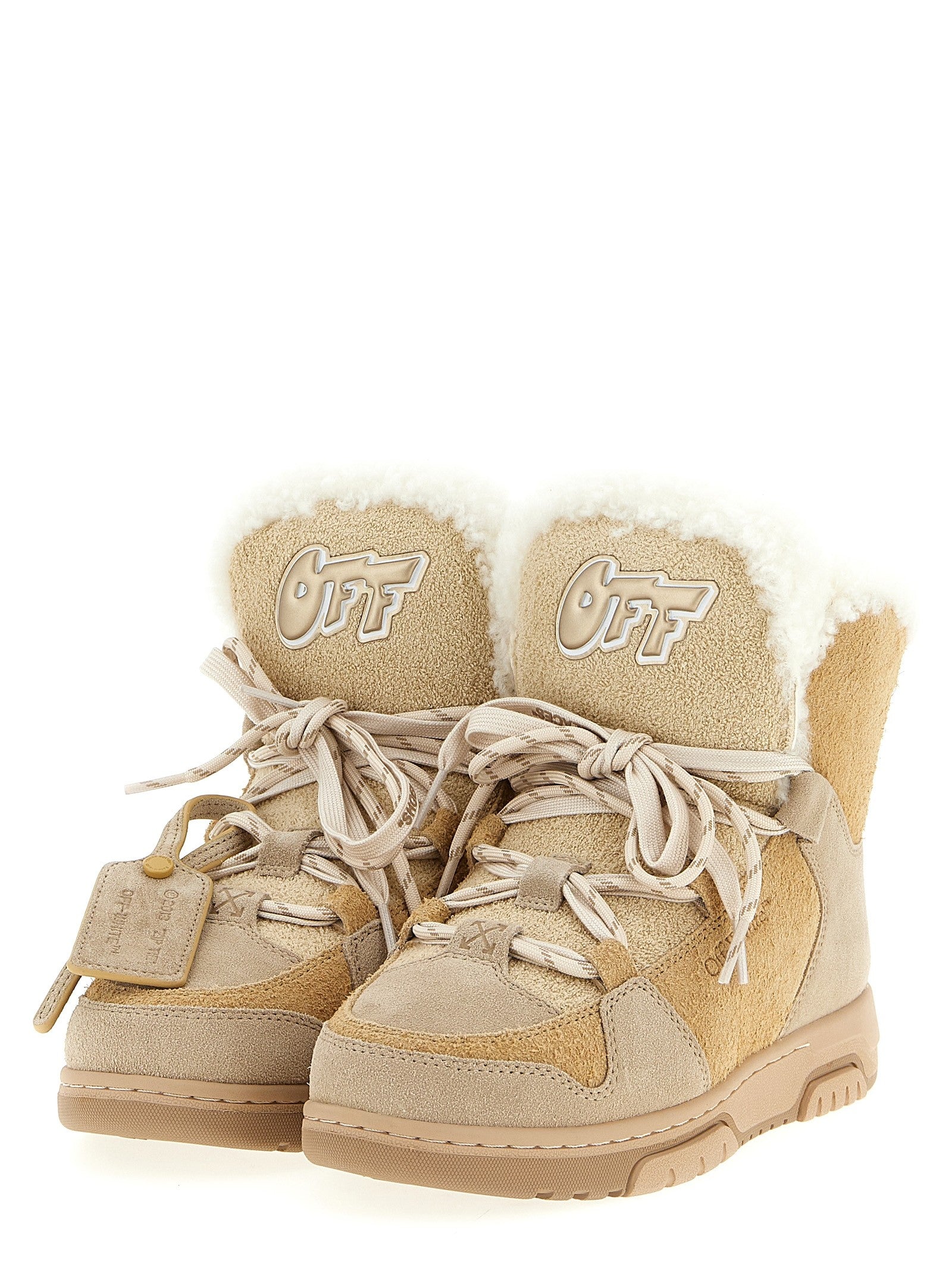 Off White - 'Winter' ankle boots