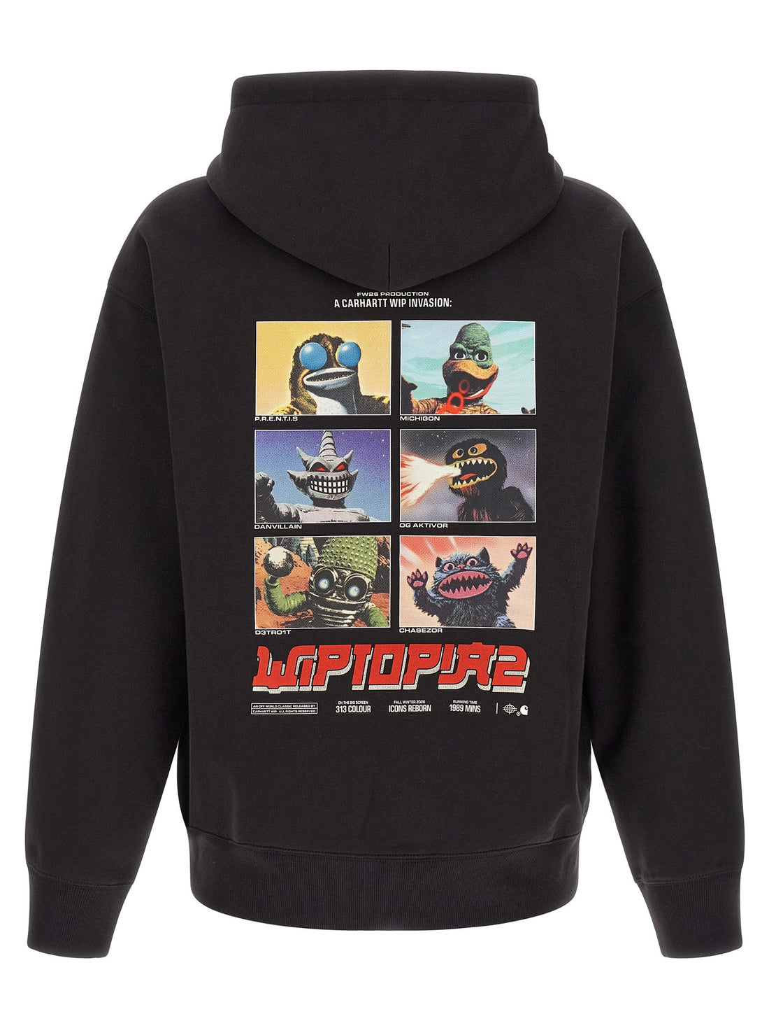 Carhartt WIP - 'Wiptopia II' hoodie Black