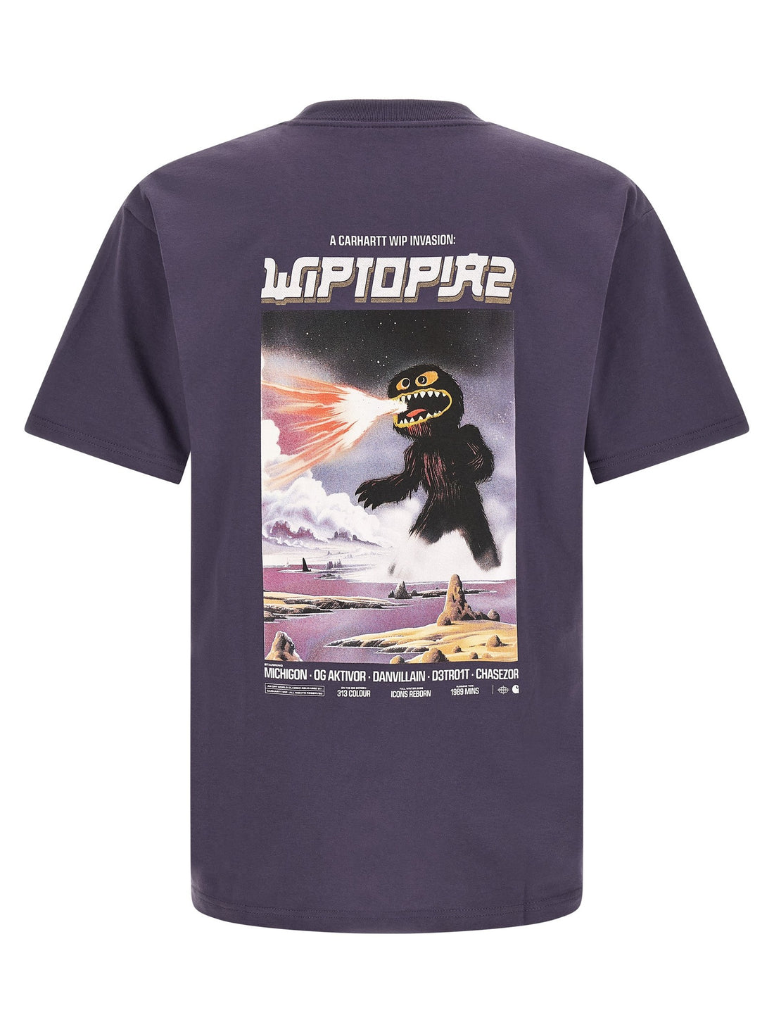 Carhartt WIP - 'Wiptopia II' T-shirt Purple