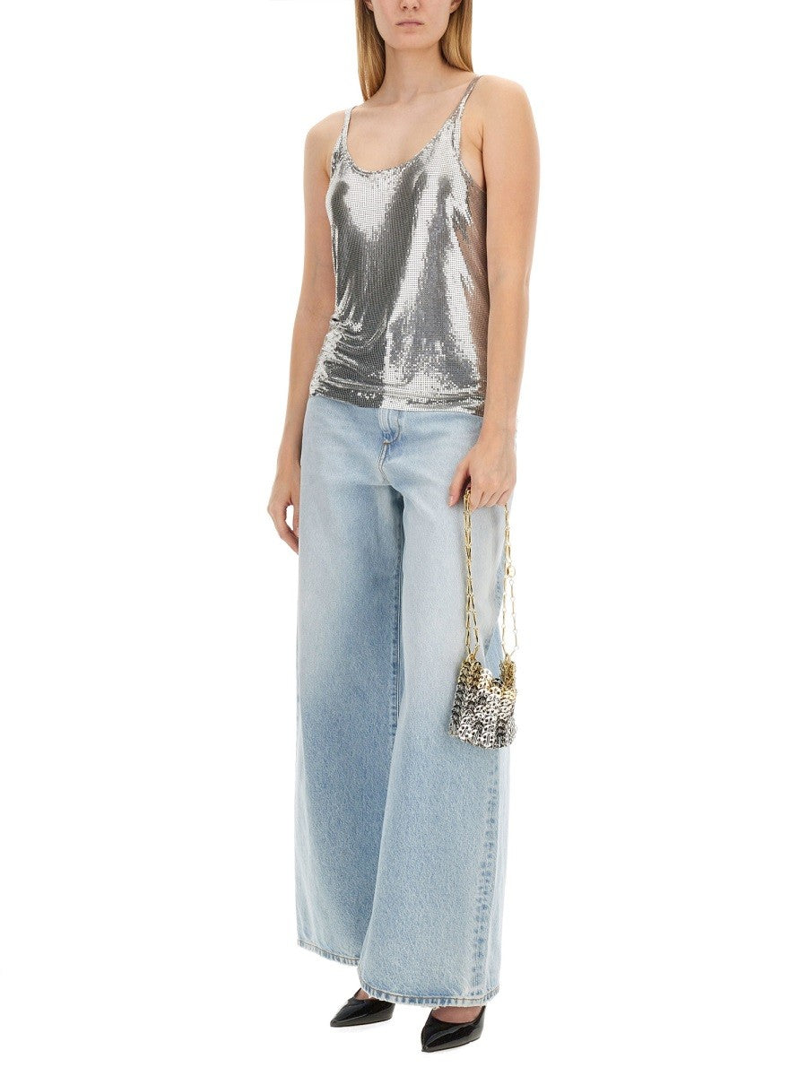 RABANNE RABANNE - WIRE MESH TOP