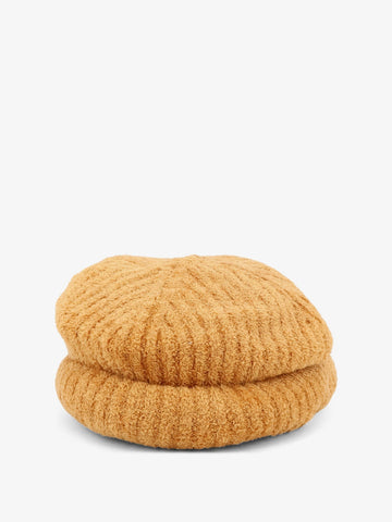 LORO PIANA - Wisteria silk hat SOFT MOCHA CAMEL M