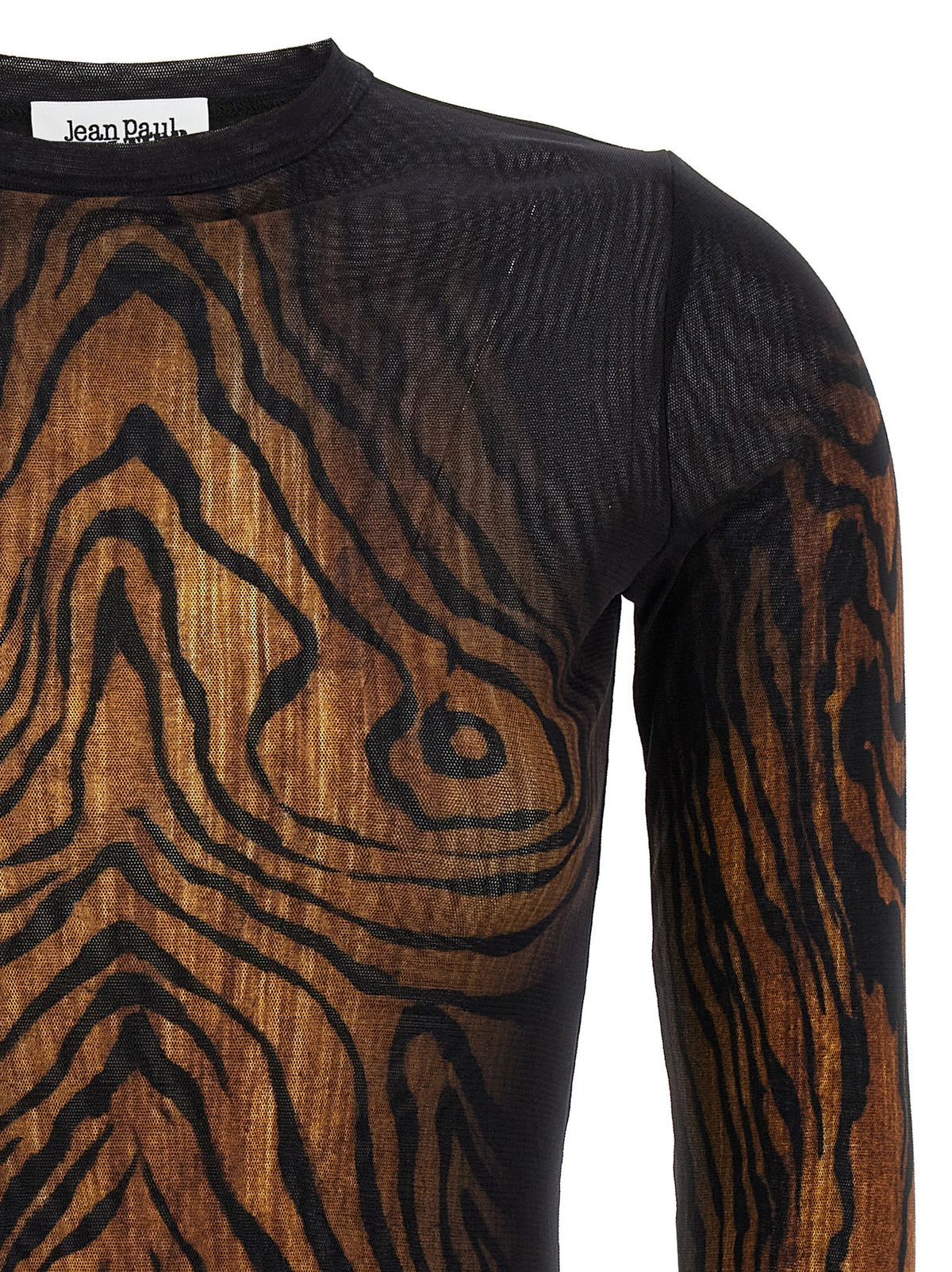 JEAN PAUL GAULTIER - 'Wood' top wood-top