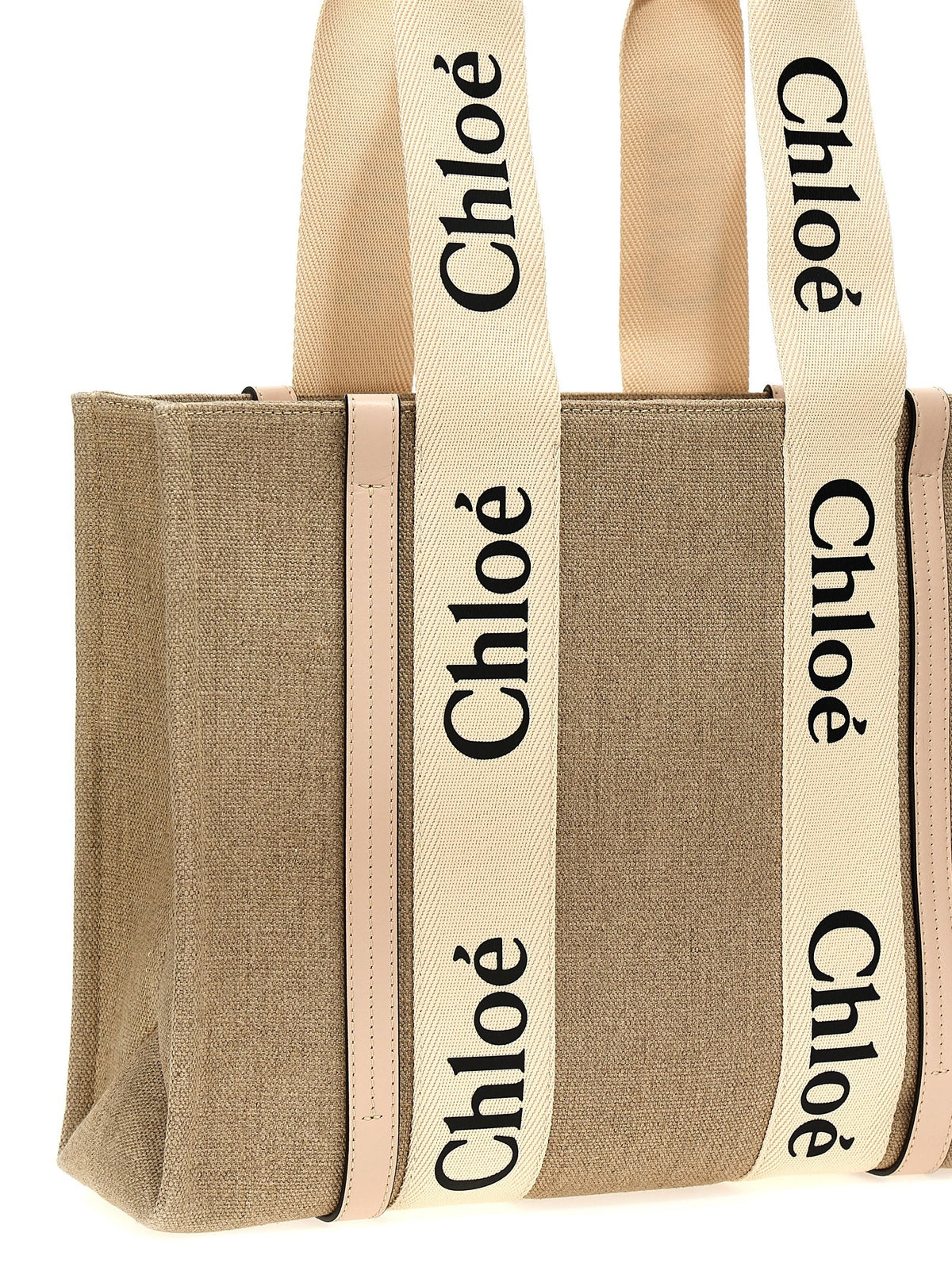 CHLOÉ - 'Woody Medium' shopping bag