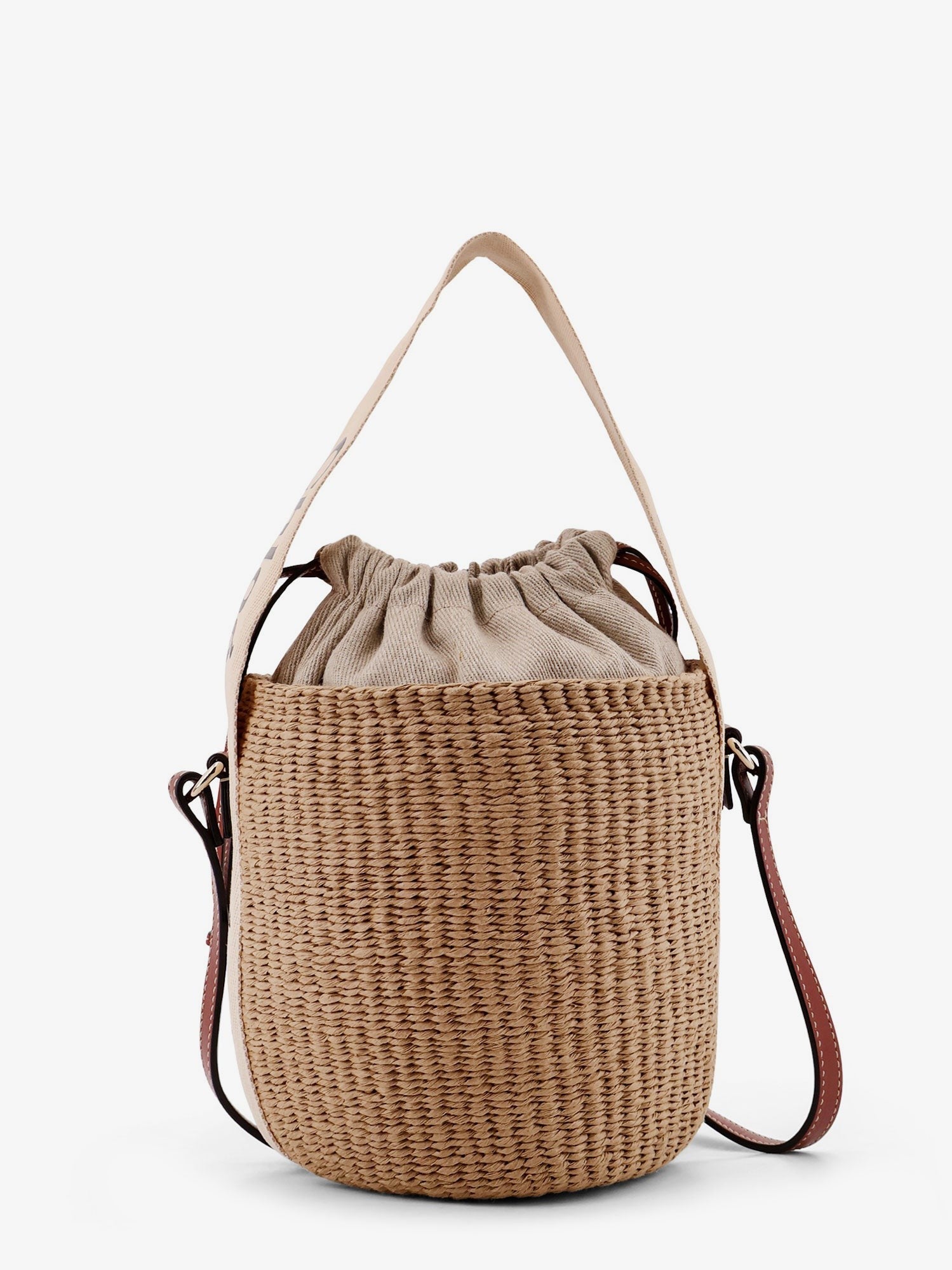 CHLOE' - Woody Raffia Bucket Bag woody-raffia-bucket-bag