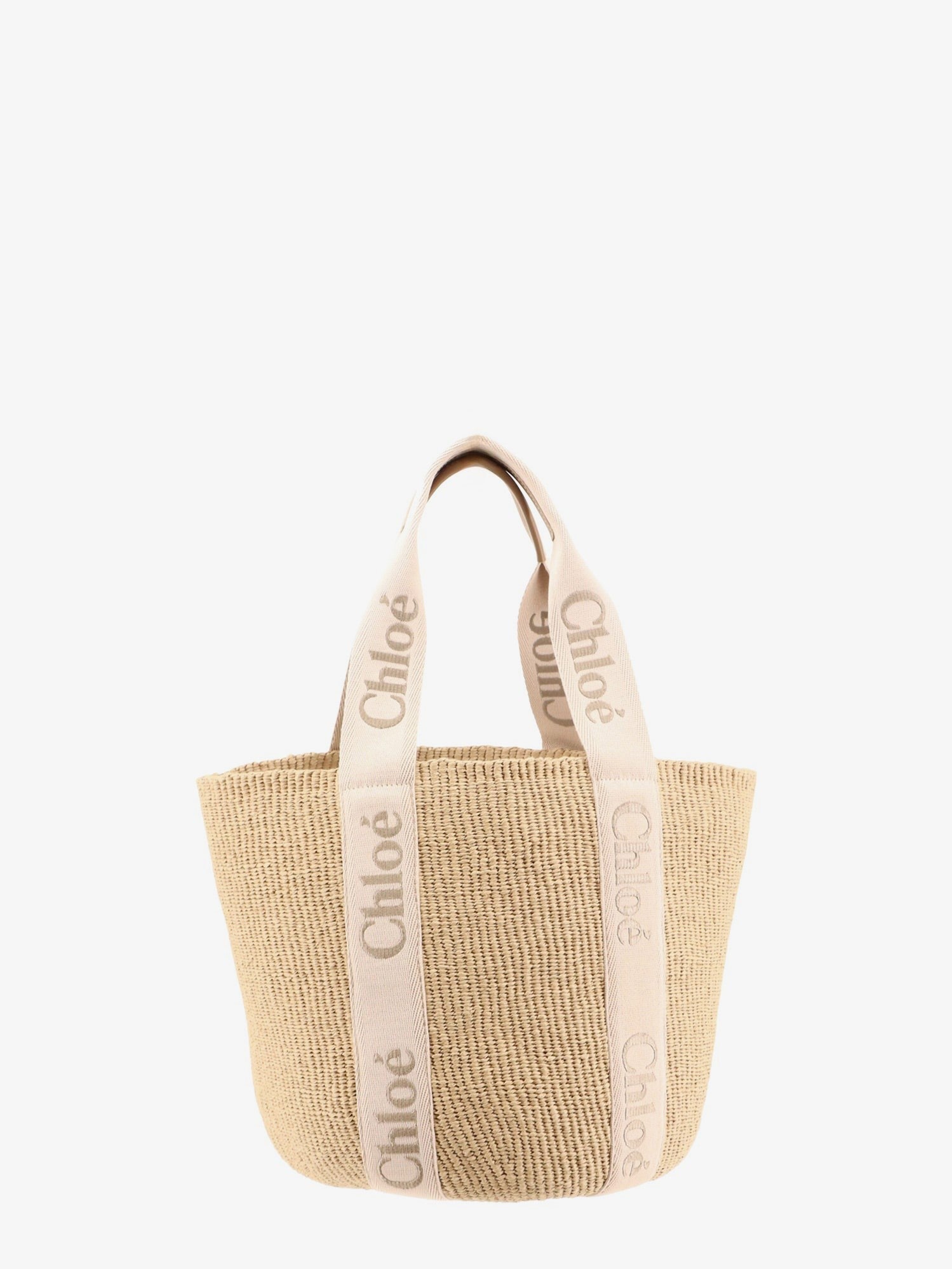 CHLOE' - Woody raffia shoulder bag woody-raffia-shoulder-bag_ce5e1566-ef70-4f0d-8043-c11e1714c3a5