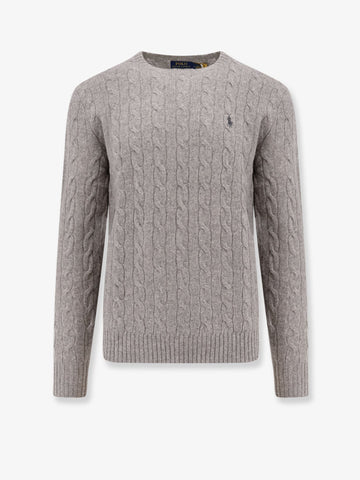 Wool an cashmere cable knit sweater