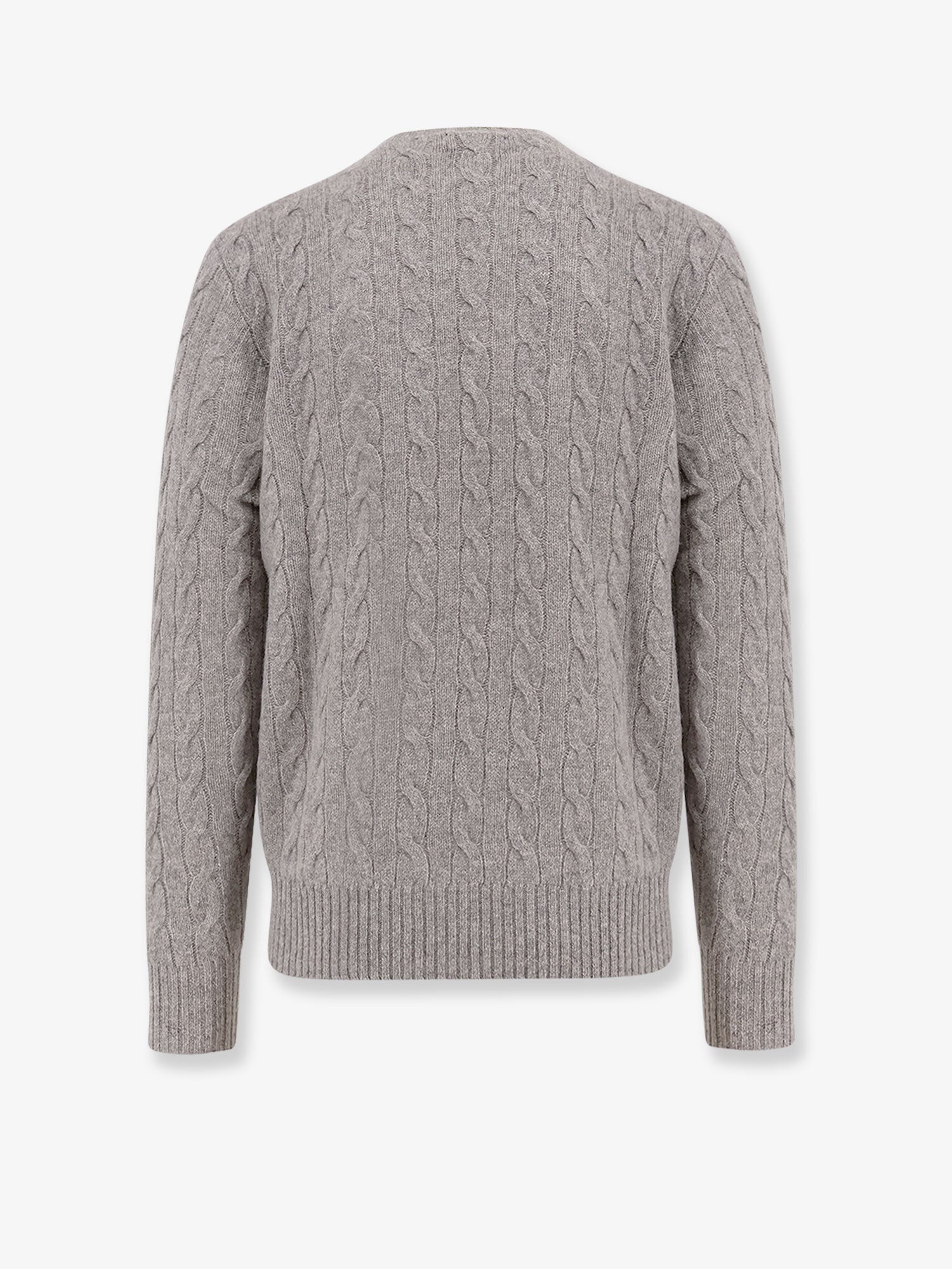 Wool an cashmere cable knit sweater